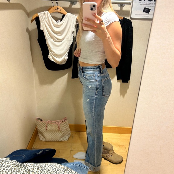Women's BKE BILLIE BUCKLE Light Blue Jeans - Picture 1 of 2